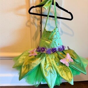 Green Fairy Costume for Kids with Wings